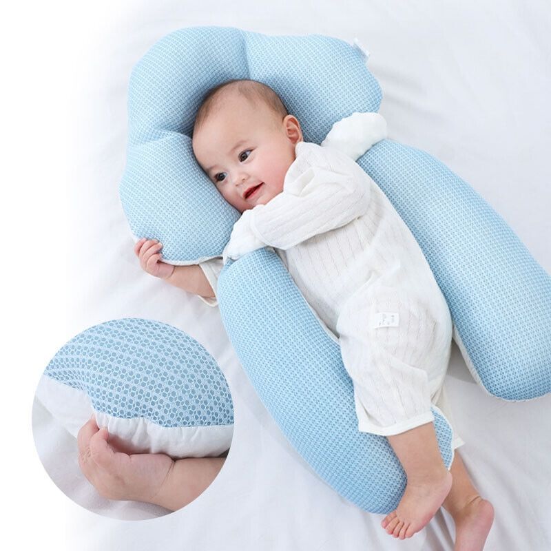 Slaapkussen voor baby's - verstelbare ergonomische ondersteuning voor hoofd en nek