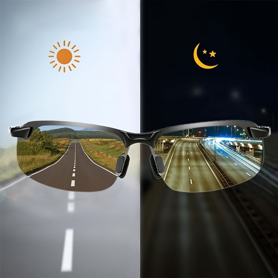 Selbsttönende Brille — polarisiert, UV400, Tag und Nacht