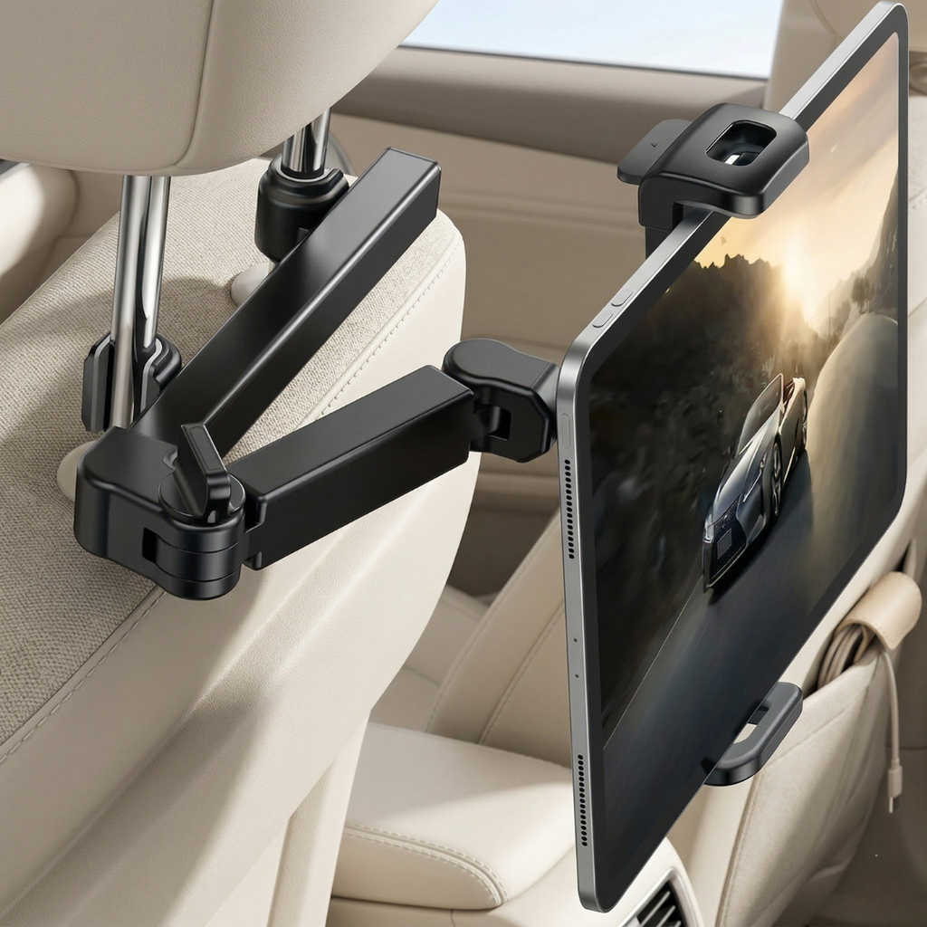 Soporte universal para tableta y teléfono - brazo telescópico