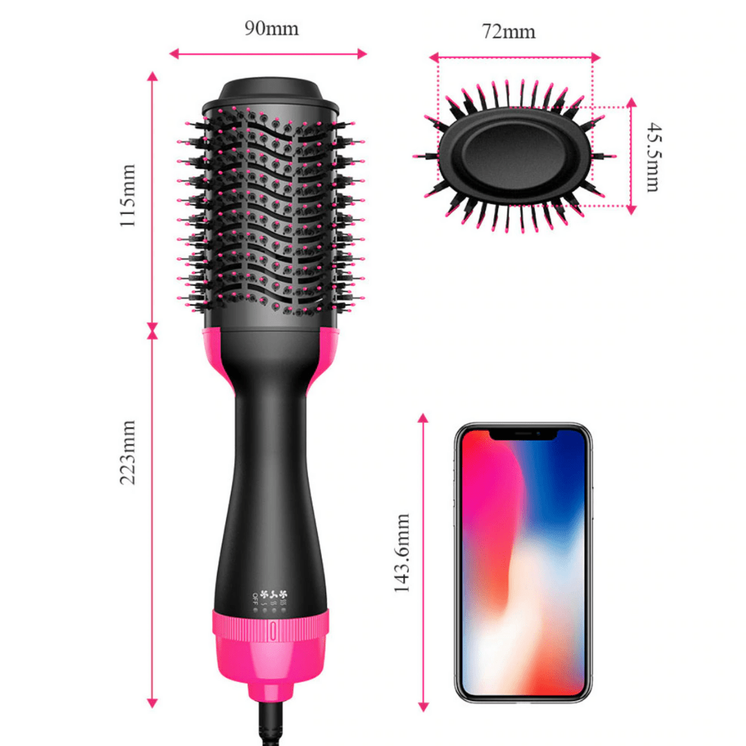 NovaFlex 4-In-1 Hair Dryer And Straightener — Single-Pass Drying, Volume And Shine Finish