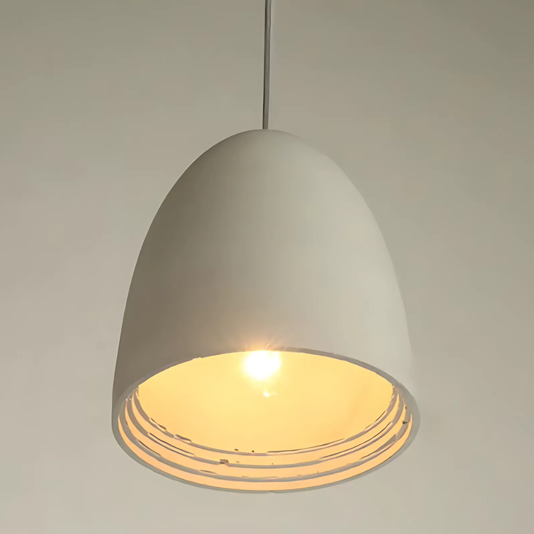 NovaCrest Cement Pendant Light Series — Touch Switch, Integrated Warm White LED