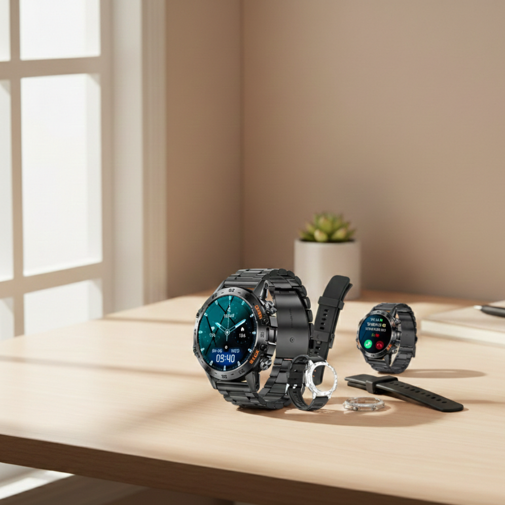 Robuste wasserdichte Smartwatch nach IP67 - direkte Bluetooth-Telefonie