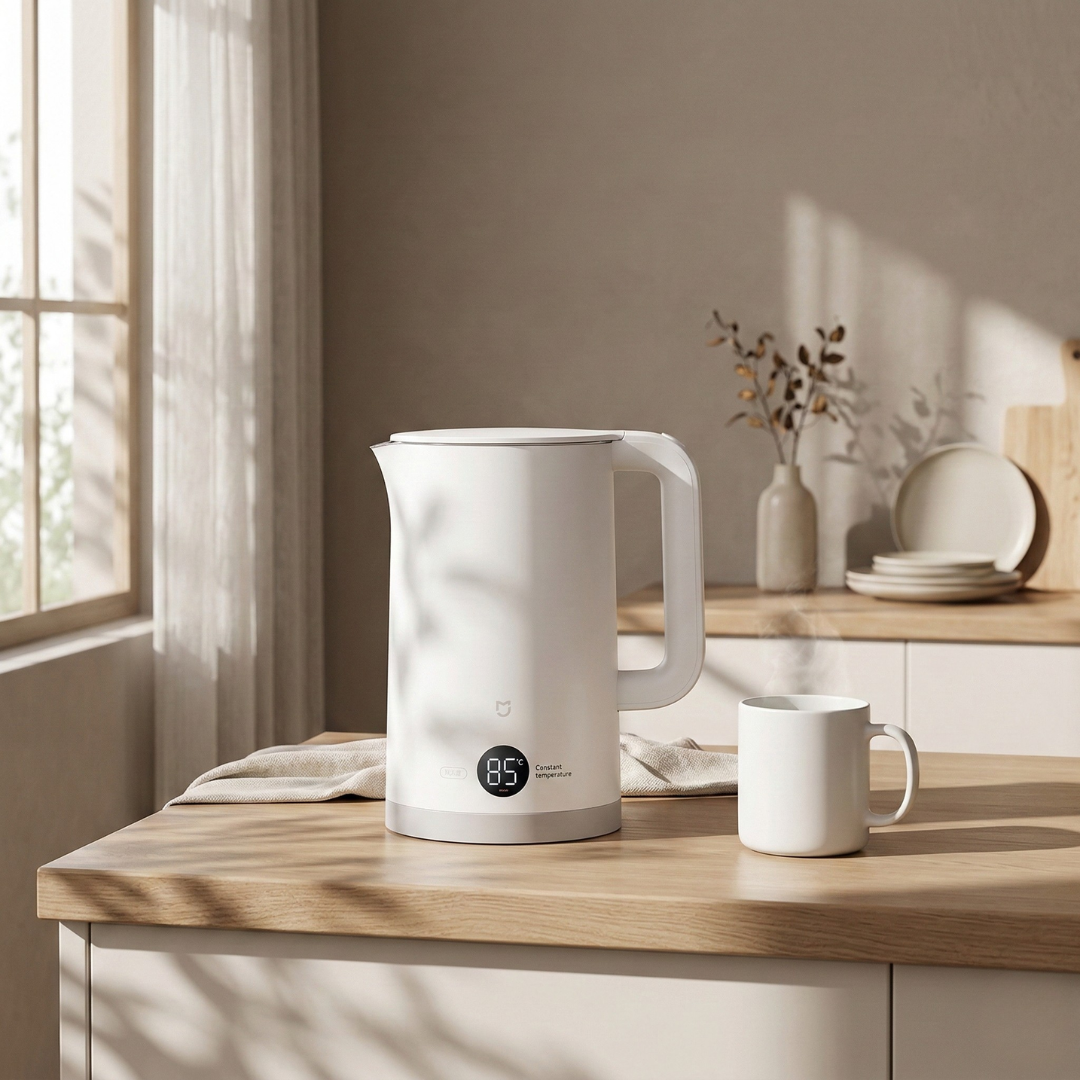 1.7L Stainless Steel Electric Kettle — Durable Rapid Heating