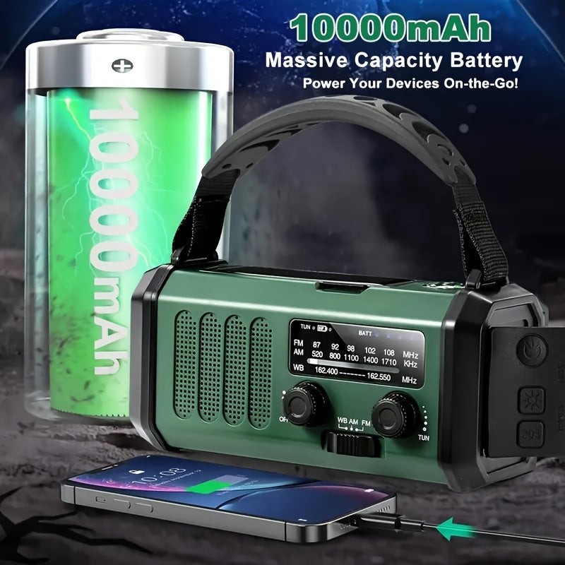 緊急用ラジオ - 懐中電灯、モバイルバッテリー、ソーラー、手回し、USB