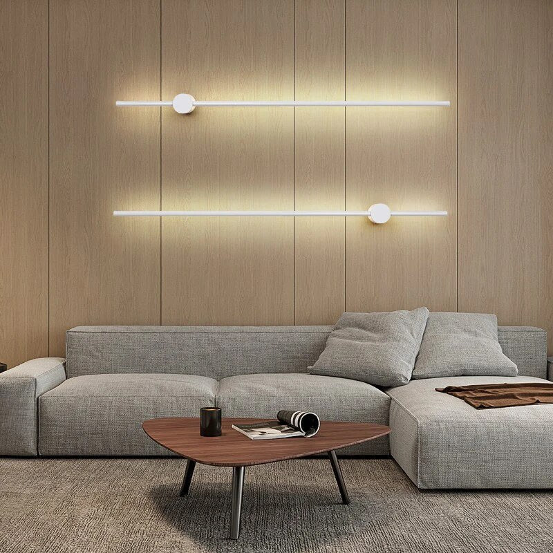NordicShine Minimalist LED Wall Lamp — Evenly Diffused Glow, Timeless Silhouette Design