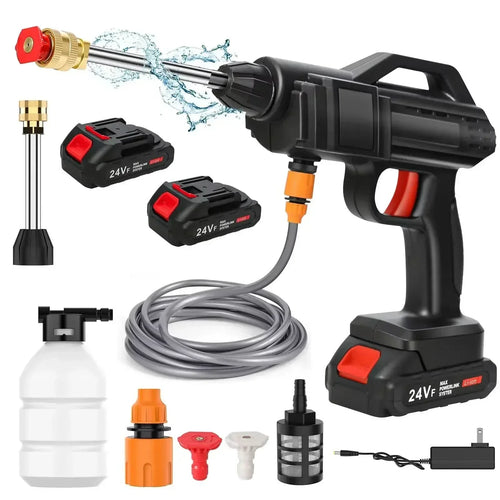 AeroWash 1500 Cordless Pressure Washer — 1500W Motor, Adjustable Pressure Settings, Compact Build