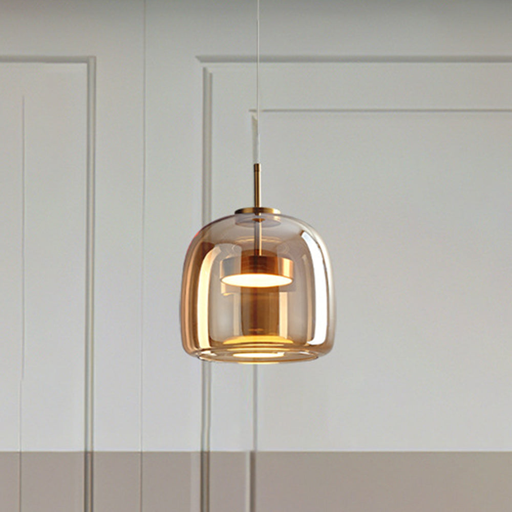 Vintage Style Hailie LED Pendant Lights — Warm Amber Glow