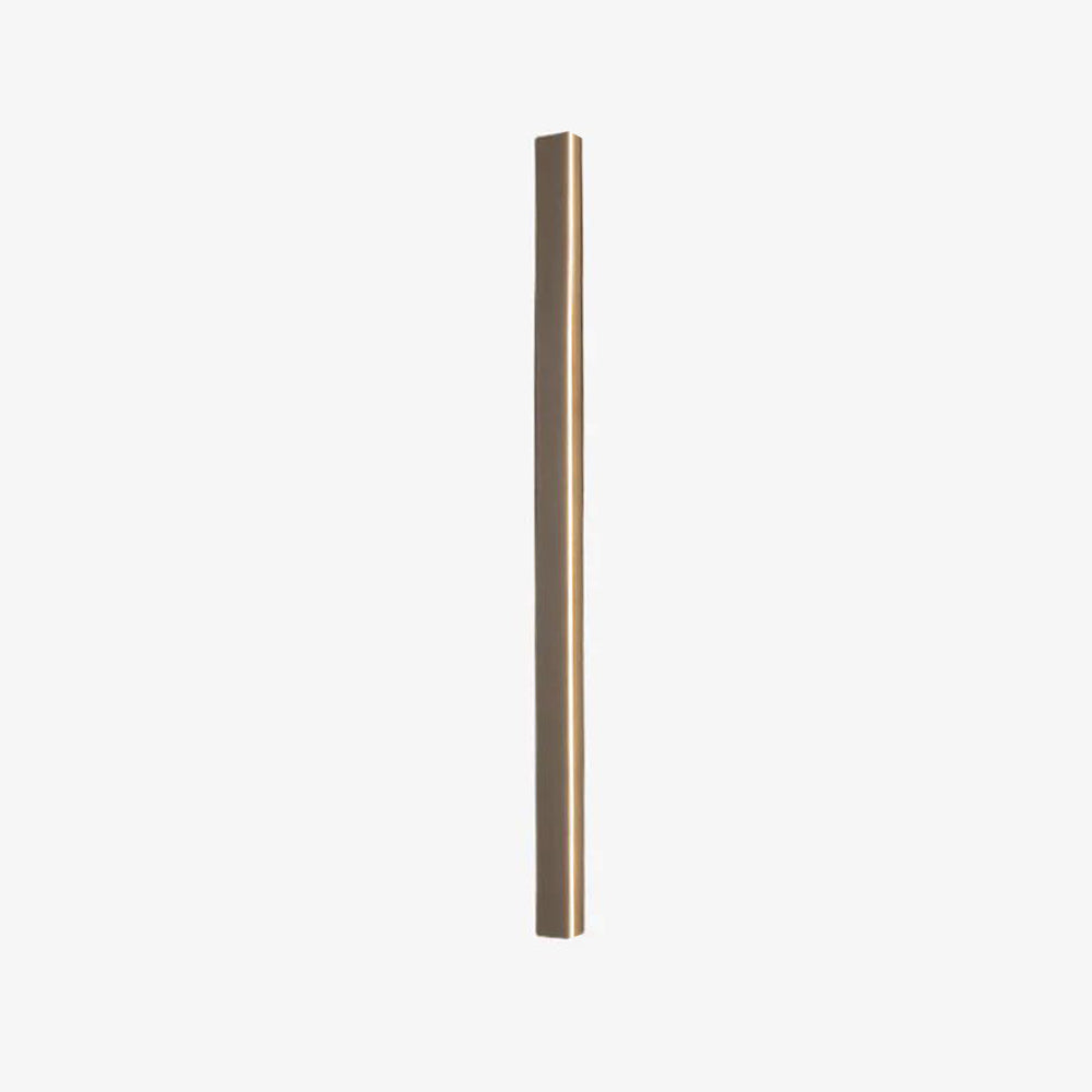 Candeeiro de parede LED preto — metal/acrílico, IP65, 30-200cm, regulável