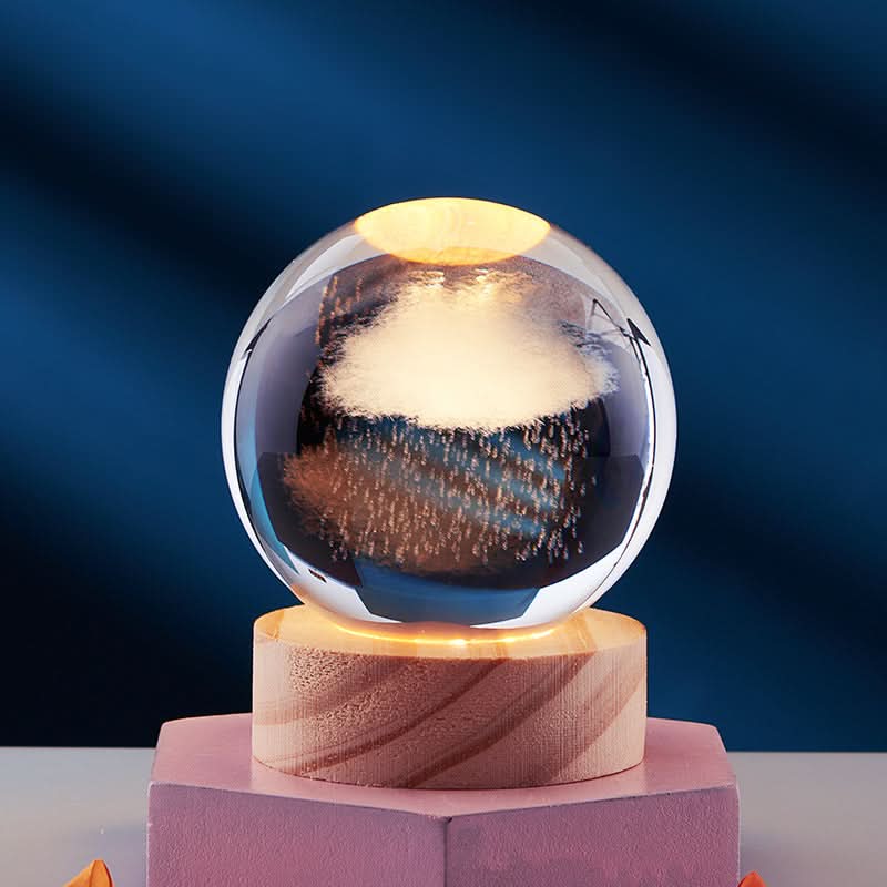 LuminSpark 3D LED Night Light — Brilliant Crystal Glow
