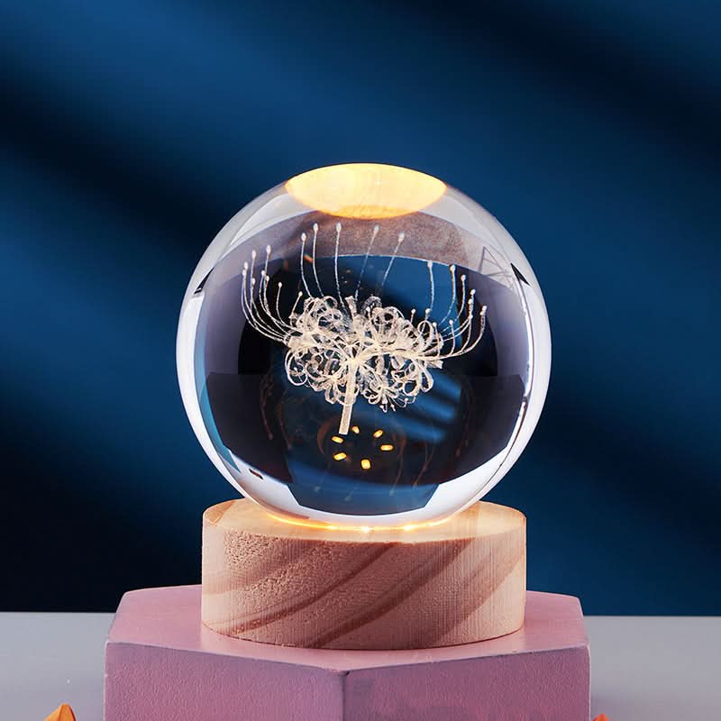 LuminSpark 3D LED Night Light — Brilliant Crystal Glow