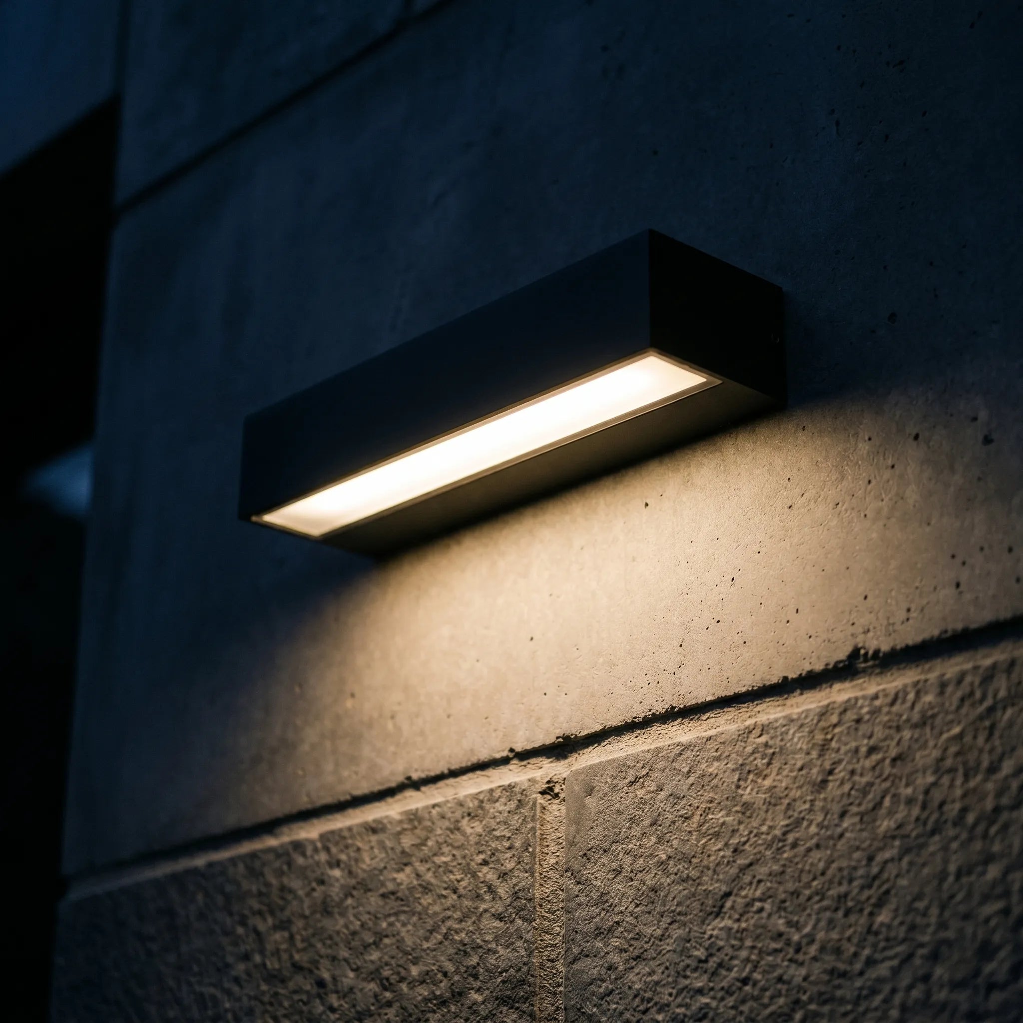 Modern Linear Wall Lamp -  Illuminating Dark Pathways - Wildoxy