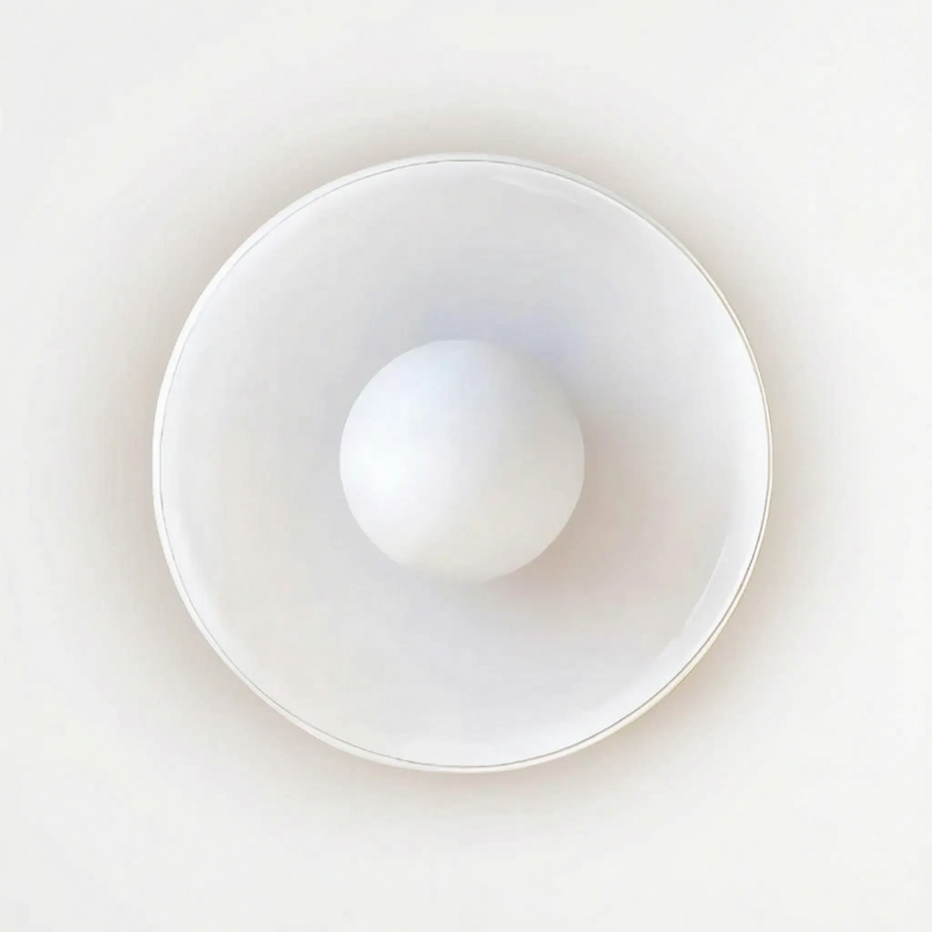 Minimalist Disc Shaped Wall Light -  Ambient Room Lighting - Wildoxy