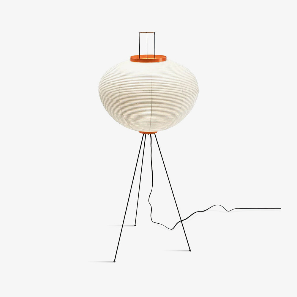 Hikaru Minimalist Design Floor Lamp — Soft Ambient Glow Rice Paper Shade