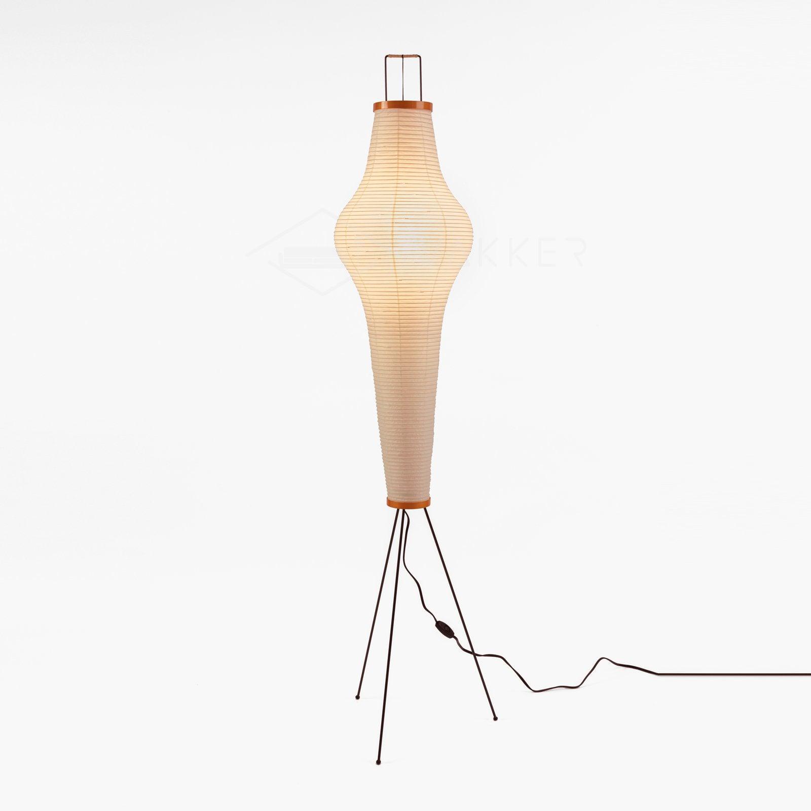 Hikaru Minimalist Design Floor Lamp — Soft Ambient Glow Rice Paper Shade