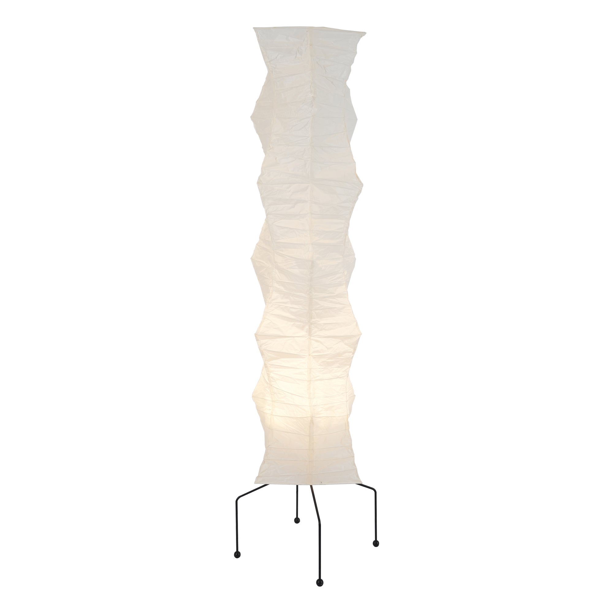Hikaru Minimalist Design Floor Lamp — Soft Ambient Glow Rice Paper Shade