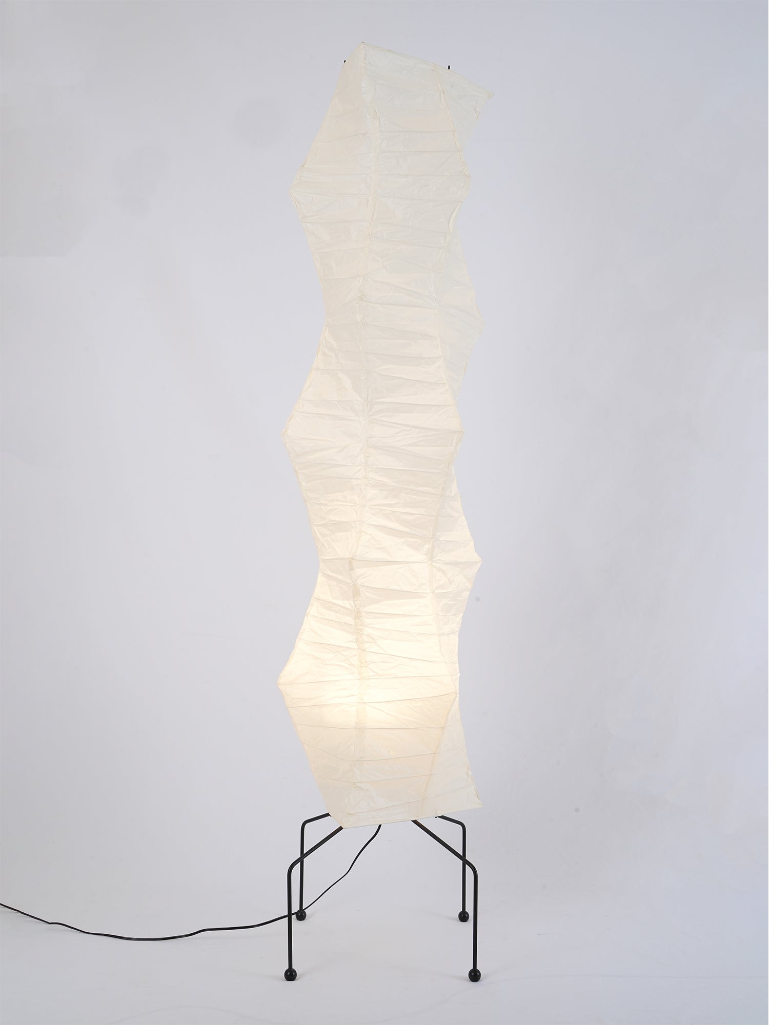 Hikaru Minimalist Design Floor Lamp — Soft Ambient Glow Rice Paper Shade