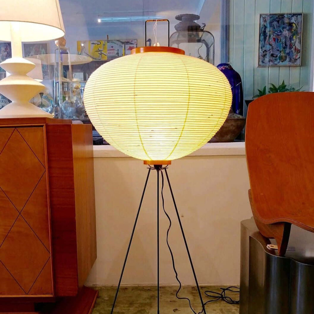 Hikaru Minimalist Design Floor Lamp — Soft Ambient Glow Rice Paper Shade