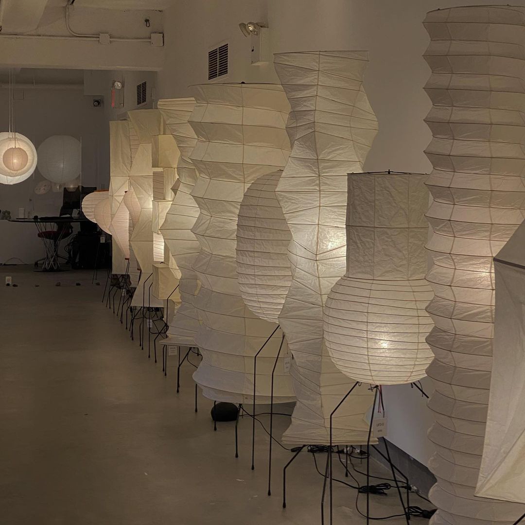 Hikaru Minimalist Design Floor Lamp — Soft Ambient Glow Rice Paper Shade