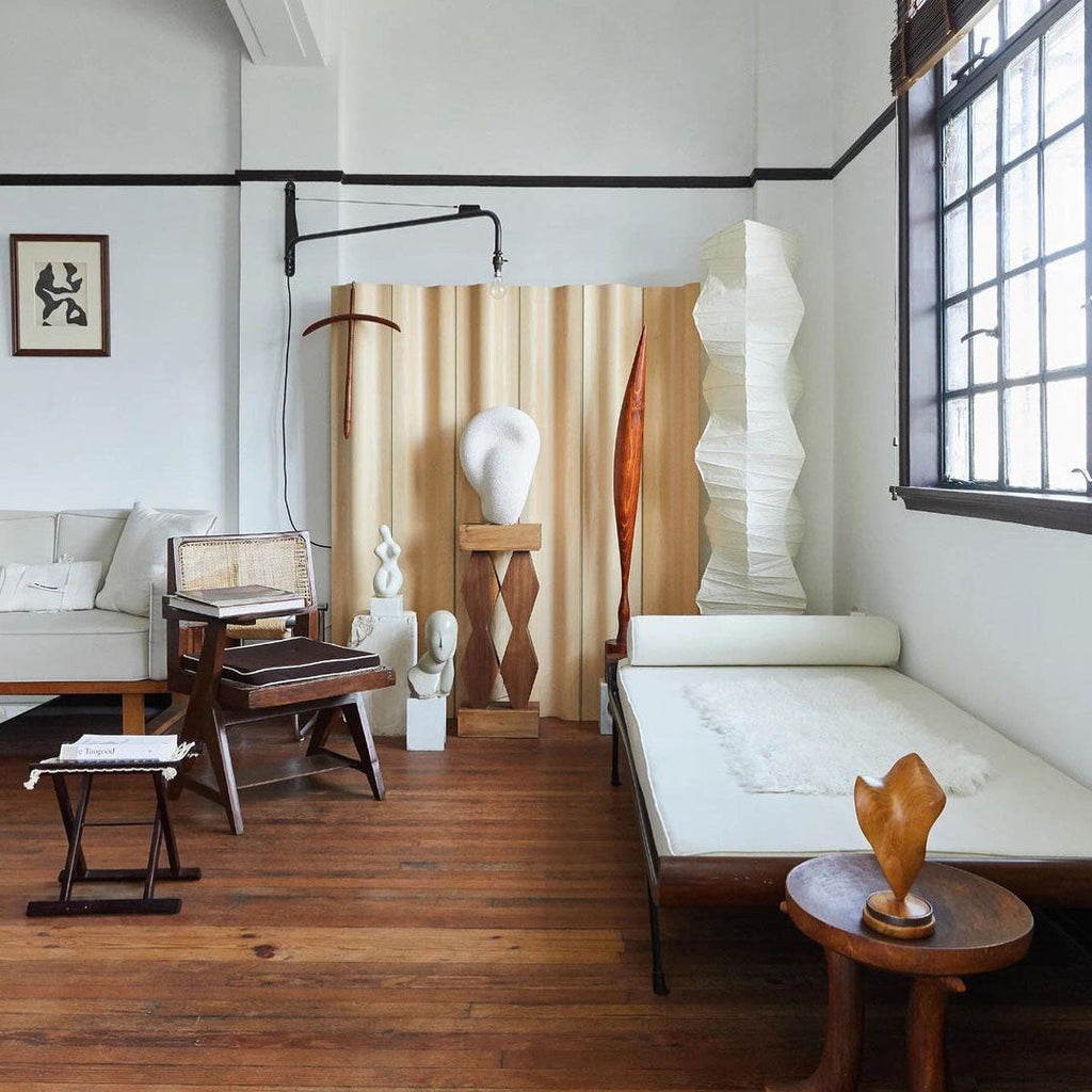 Hikaru Minimalist Design Floor Lamp — Soft Ambient Glow Rice Paper Shade