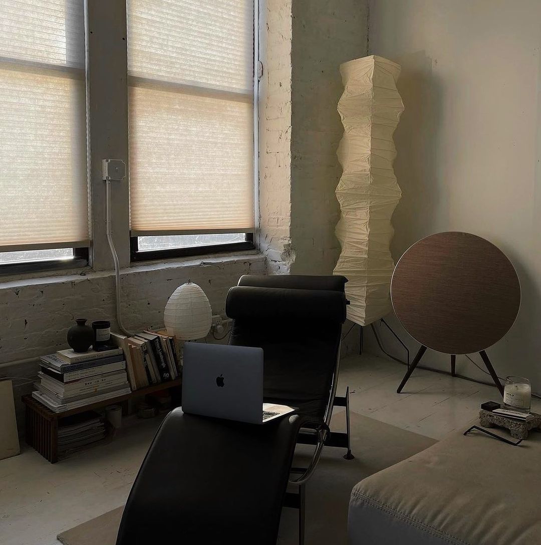 Hikaru Minimalist Design Floor Lamp — Soft Ambient Glow Rice Paper Shade