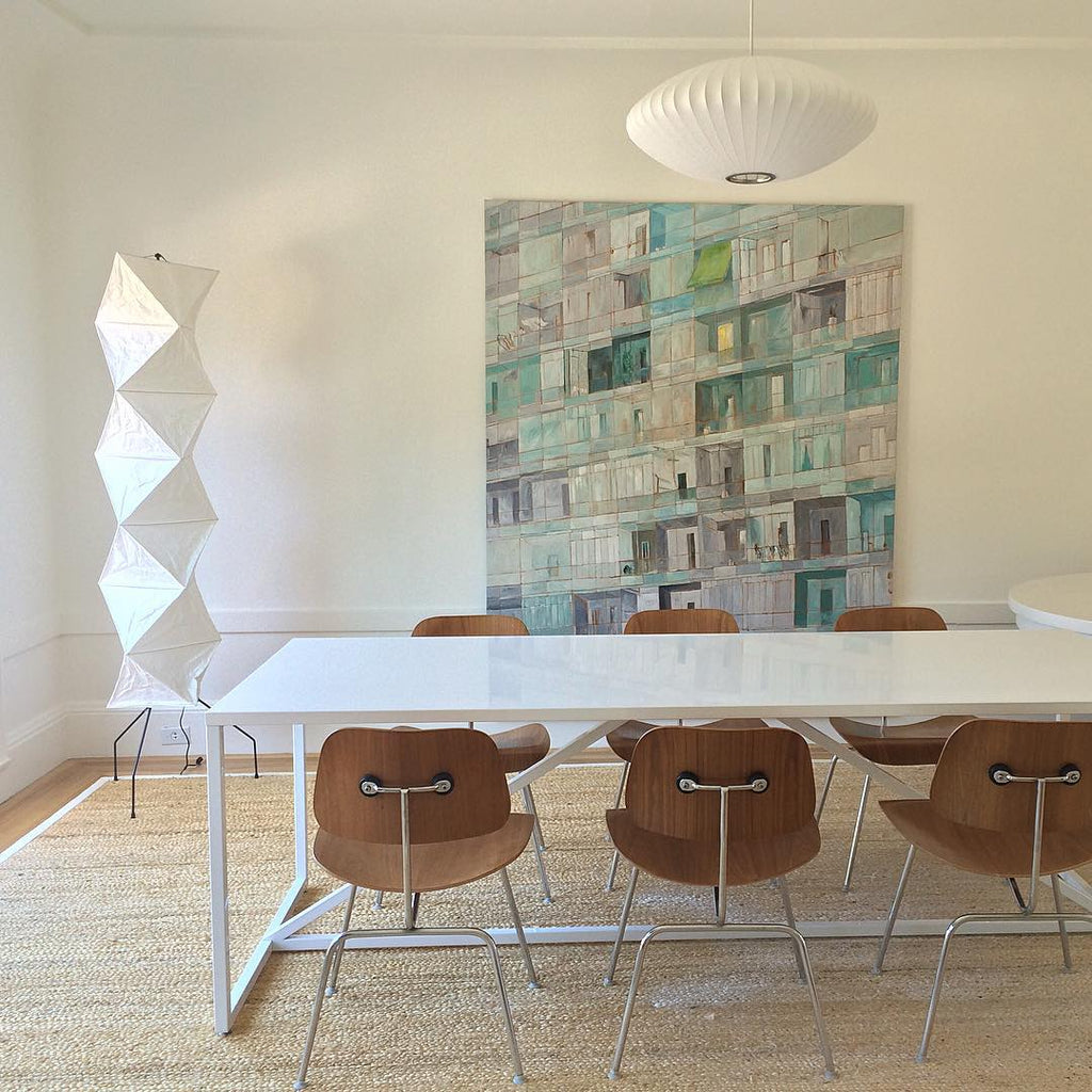 Hikaru Minimalist Design Floor Lamp — Soft Ambient Glow Rice Paper Shade