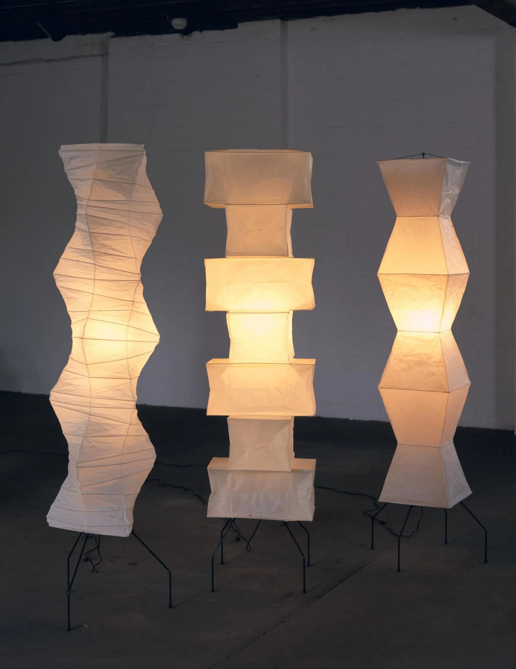 Hikaru Minimalist Design Floor Lamp — Soft Ambient Glow Rice Paper Shade