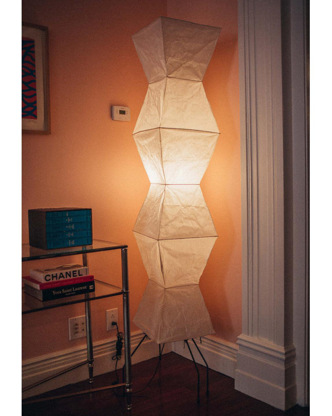 Hikaru Minimalist Design Floor Lamp — Soft Ambient Glow Rice Paper Shade