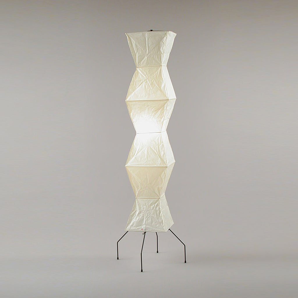 Hikaru Minimalist Design Floor Lamp — Soft Ambient Glow Rice Paper Shade