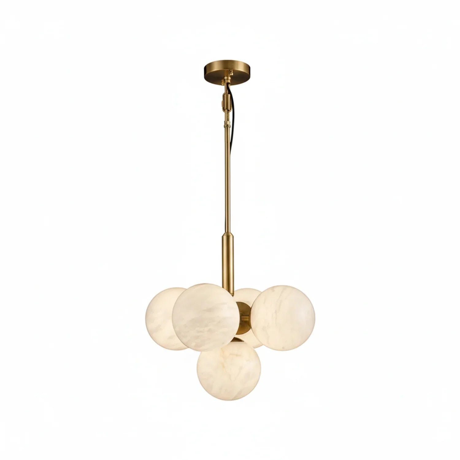 Alabaster Art Island Pendant Light | wildoxy