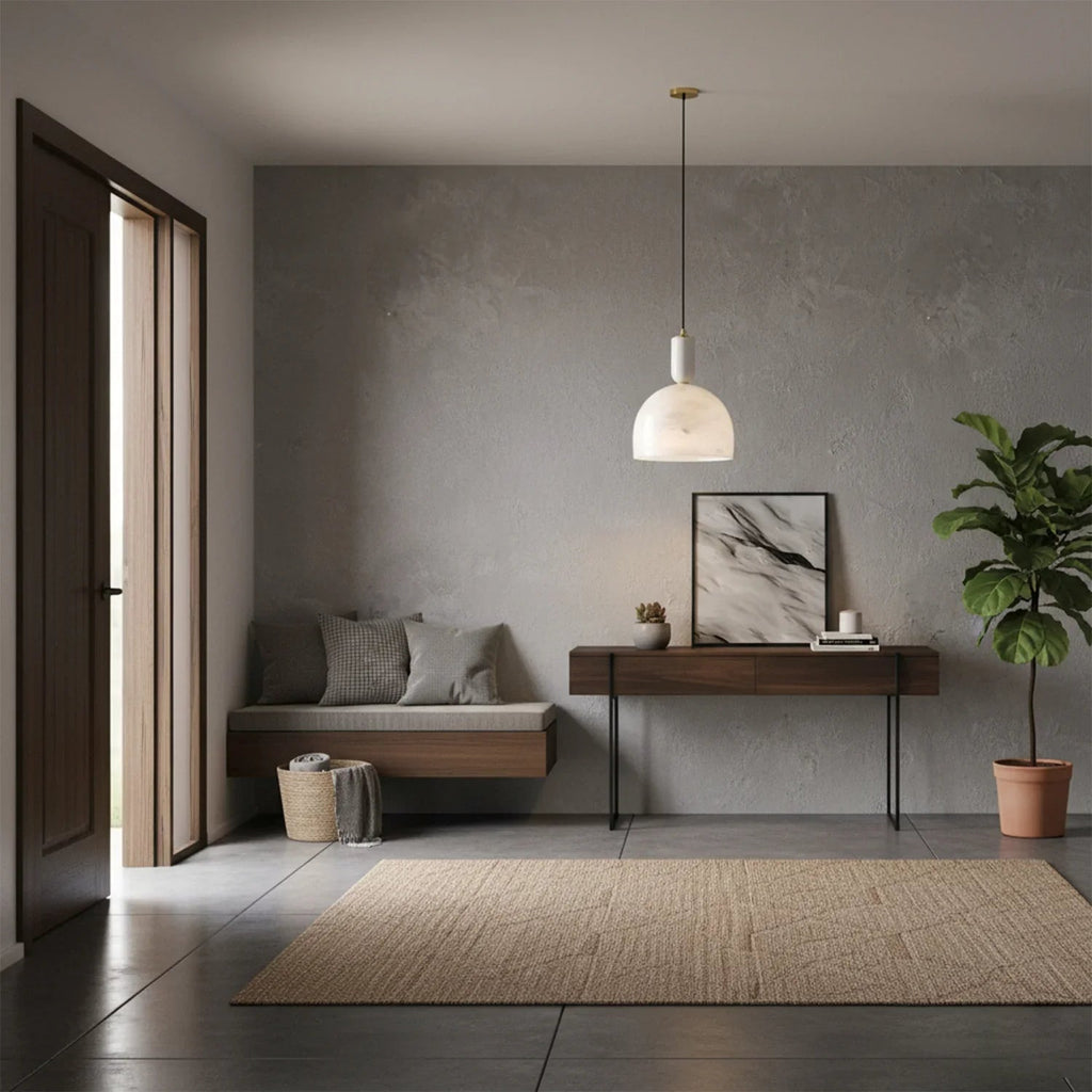 Alabaster Art Pendant Light | wildoxy