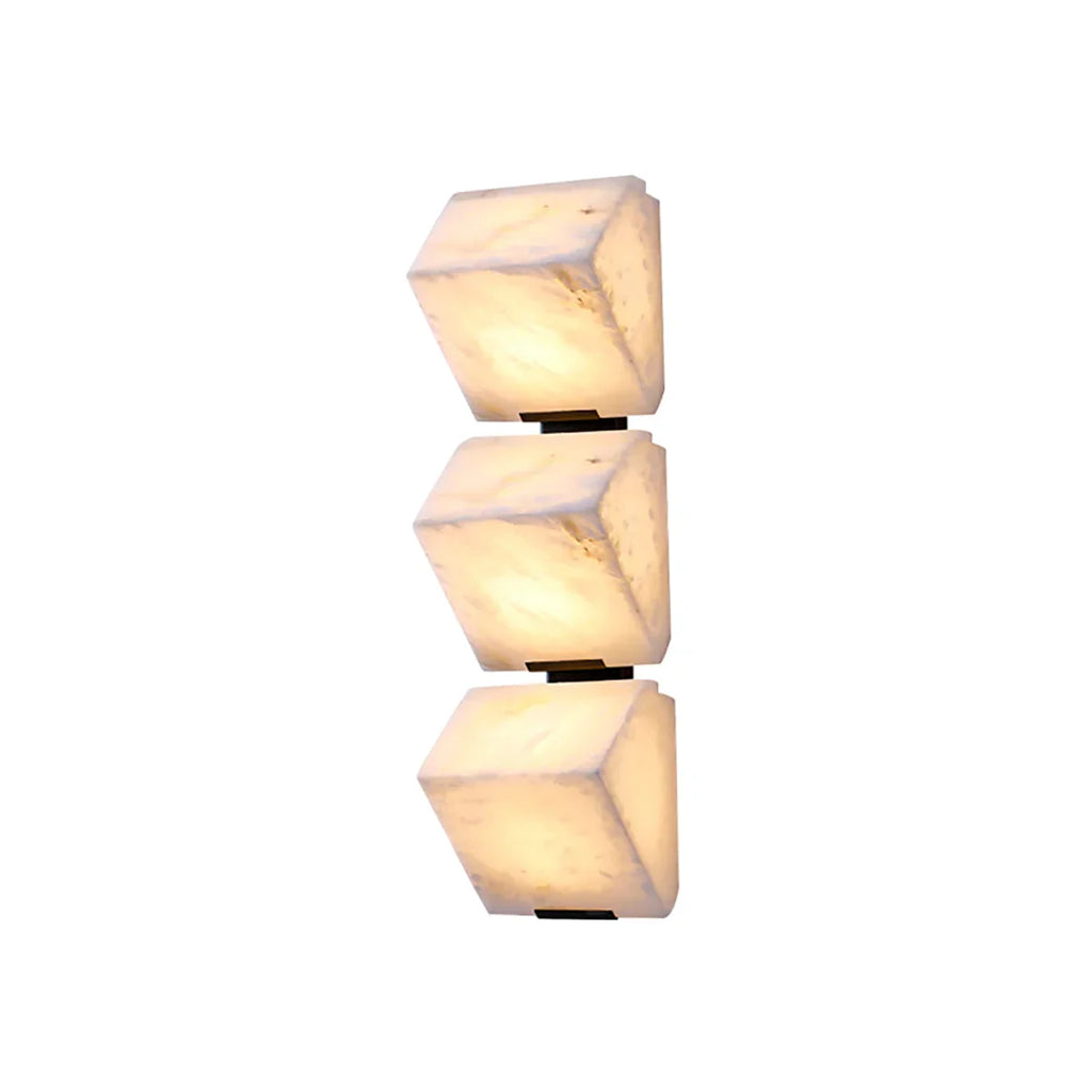 Alabaster Staircase Wall Lamp | wildoxy