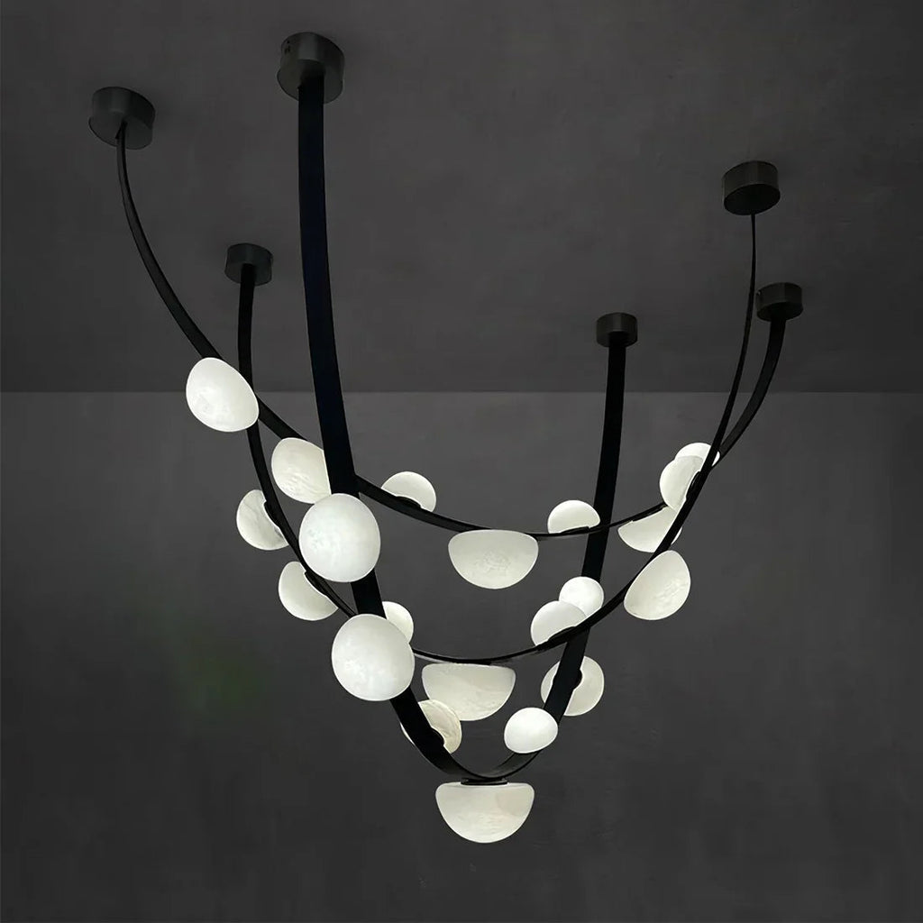Alabaster Arc Chandelier | wildoxy
