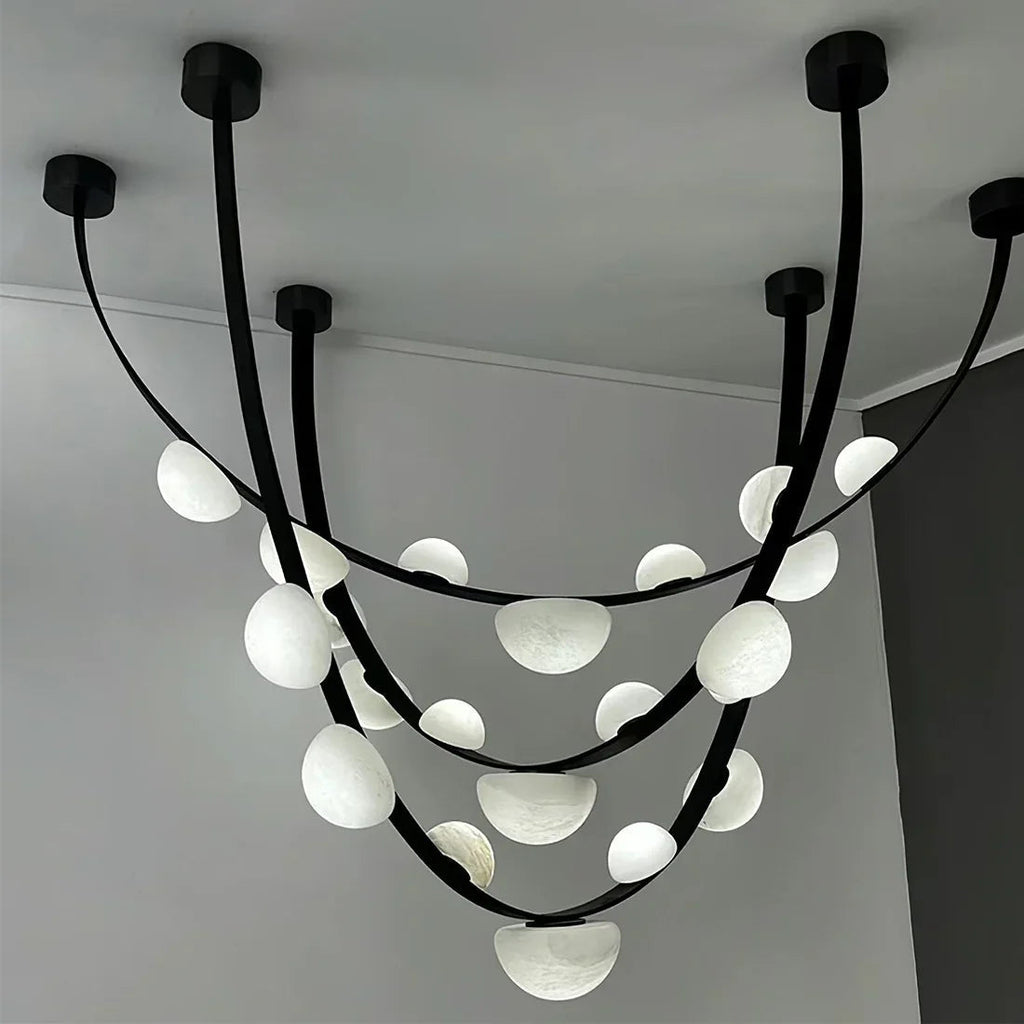 Alabaster Arc Chandelier | wildoxy