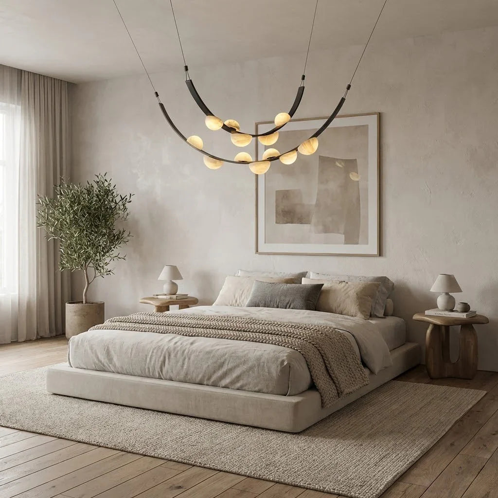 Alabaster Arc Chandelier | wildoxy