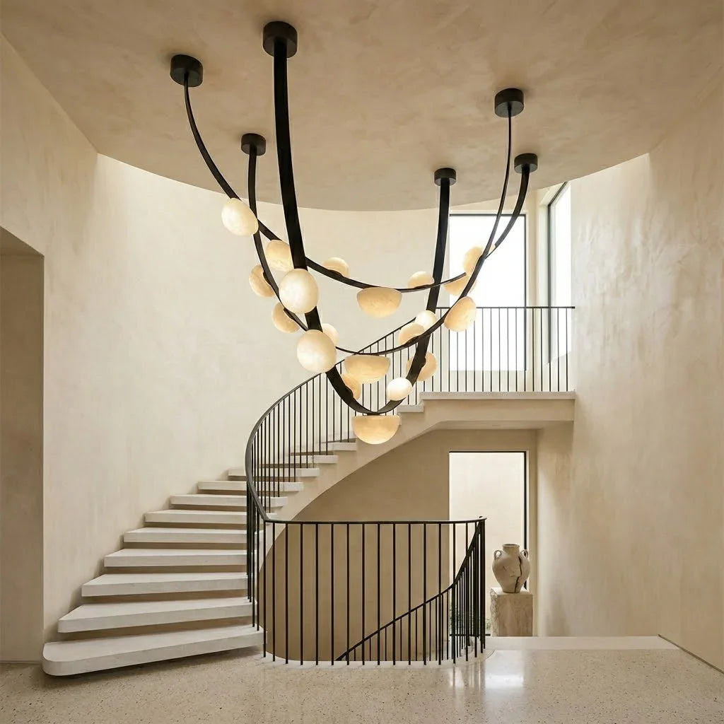 Alabaster Arc Chandelier | wildoxy