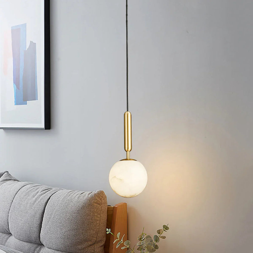 Alabaster Art Island Pendant Light | wildoxy