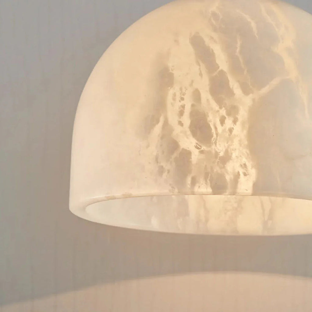 Alabaster Art Pendant Light | wildoxy