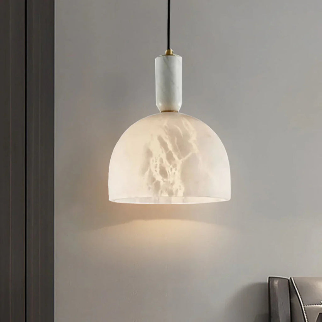 Alabaster Art Pendant Light | wildoxy