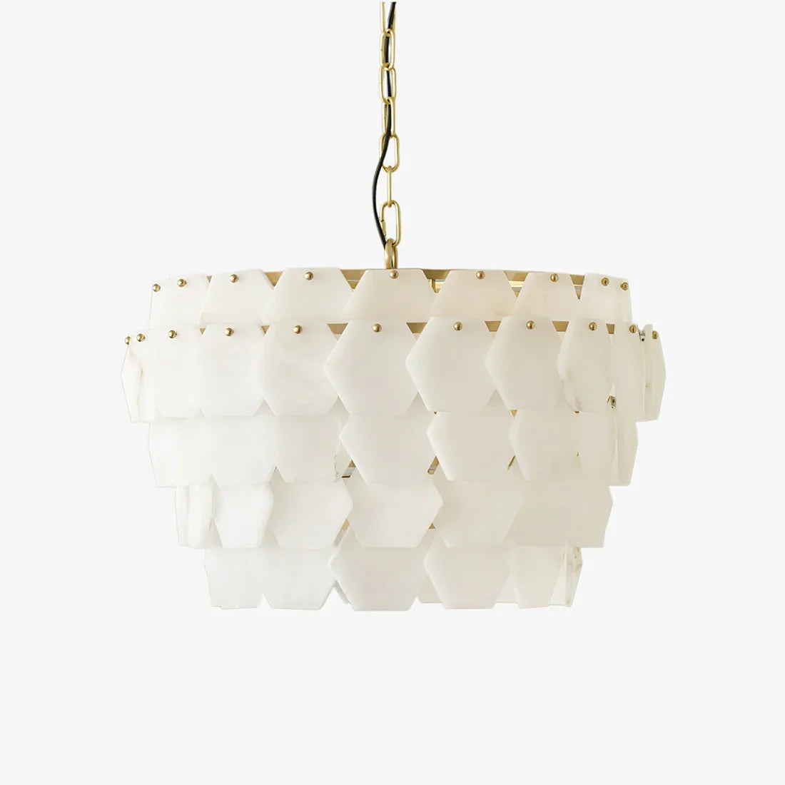 Alabaster Geometric Cloud Chandelier | wildoxy