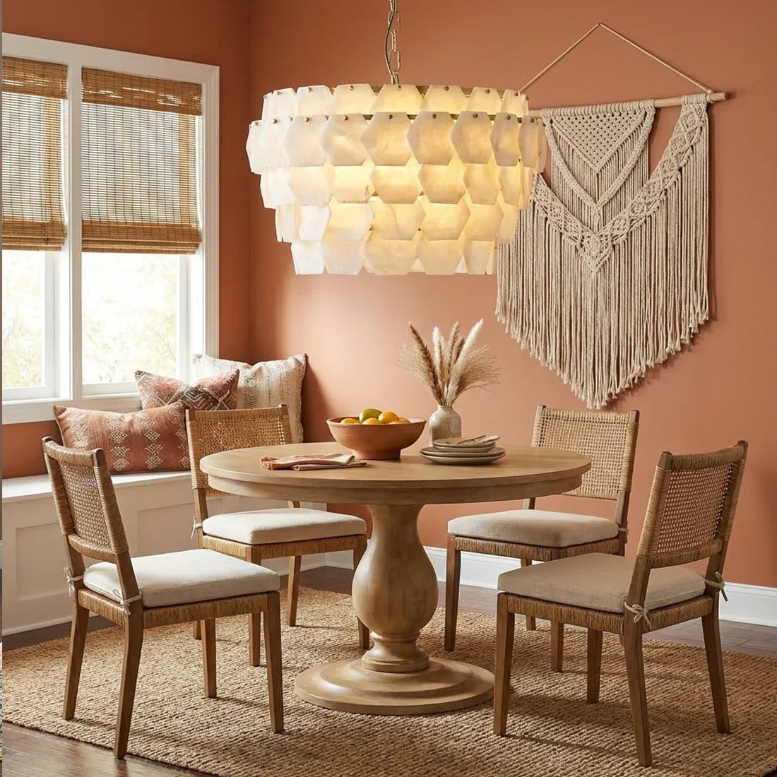 Alabaster Geometric Cloud Chandelier | wildoxy