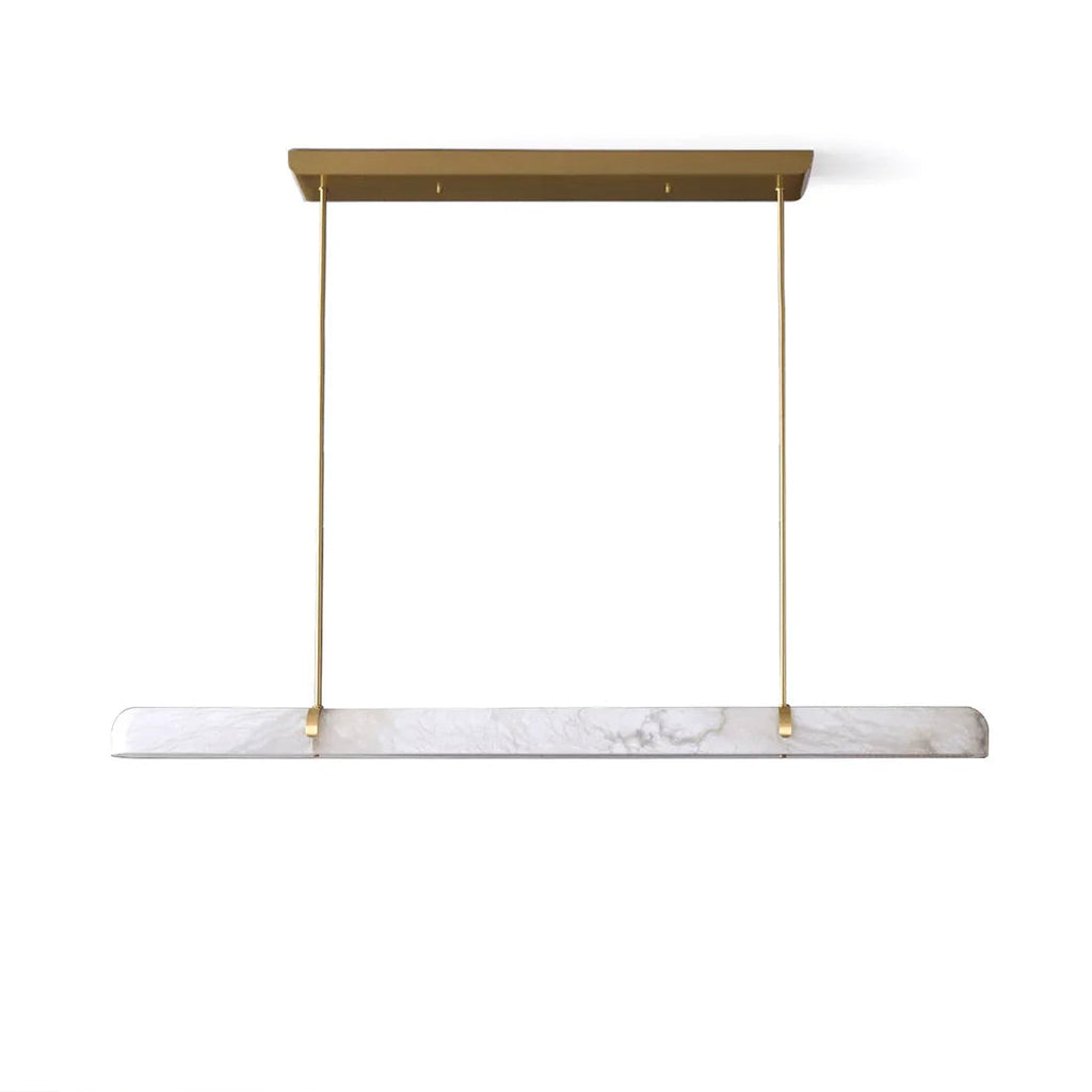 Alabaster Linear Tube Chandelier | wildoxy