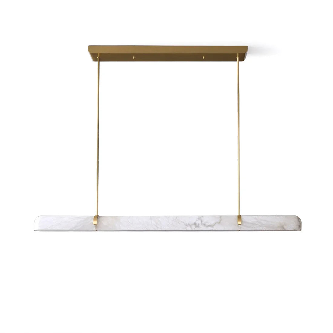 Alabaster Linear Tube Chandelier | wildoxy
