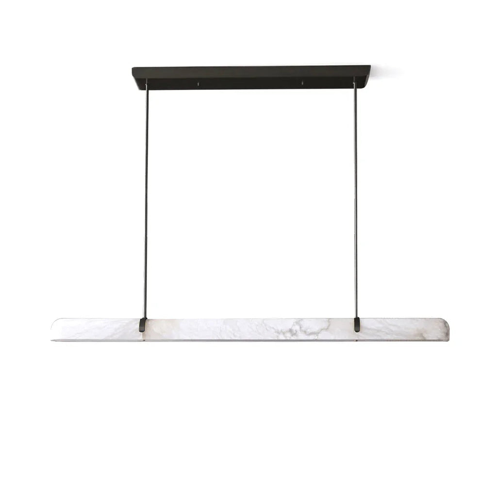 Alabaster Linear Tube Chandelier | wildoxy