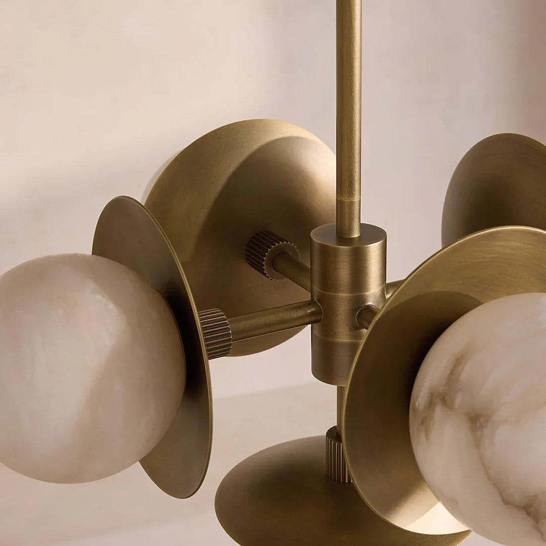 Alabaster Orb Cluster Chandelier | wildoxy