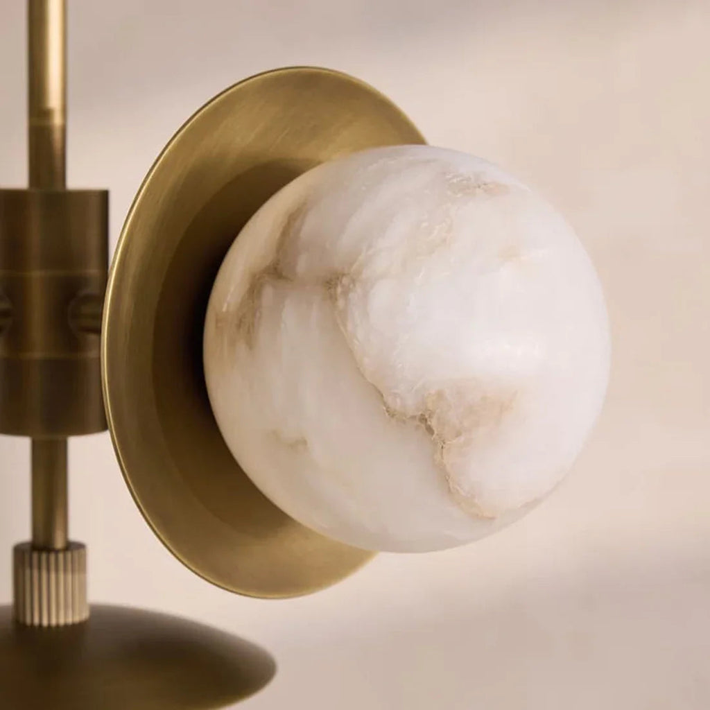 Alabaster Orb Cluster Chandelier | wildoxy