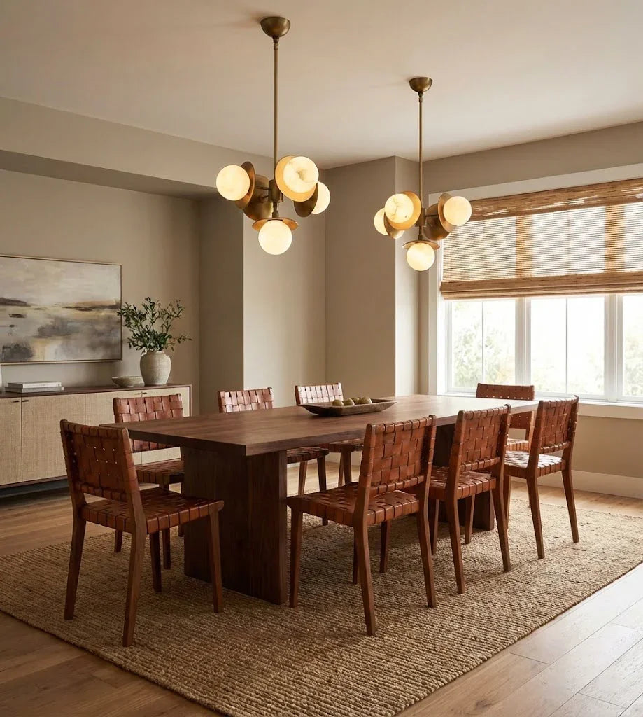 Alabaster Orb Cluster Chandelier | wildoxy