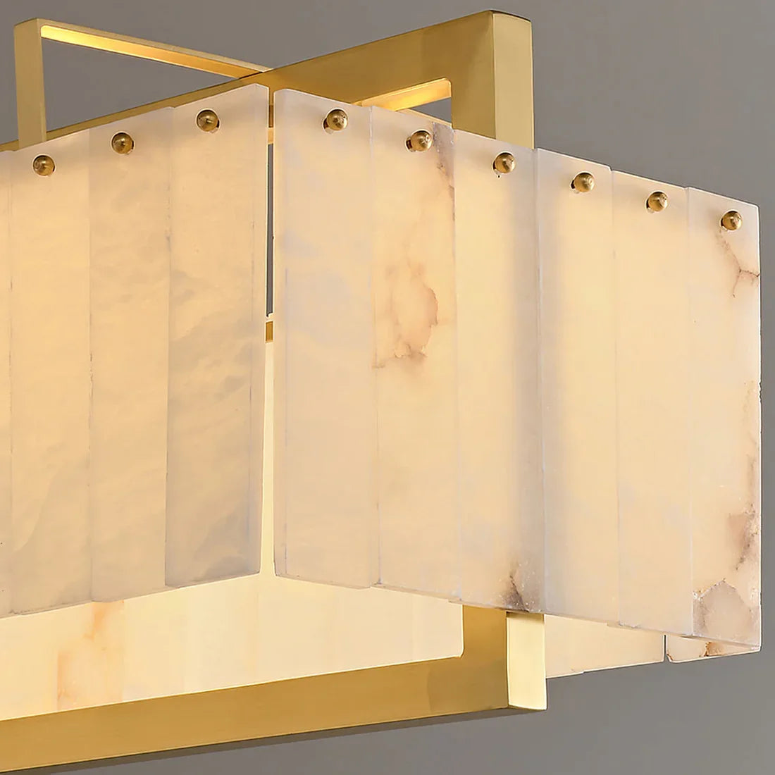 Alabaster Panel Chandelier | wildoxy