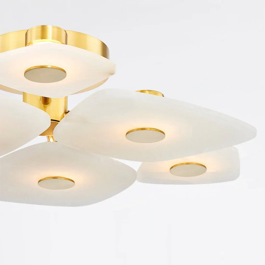 Alabaster Petal Ceiling Light | wildoxy