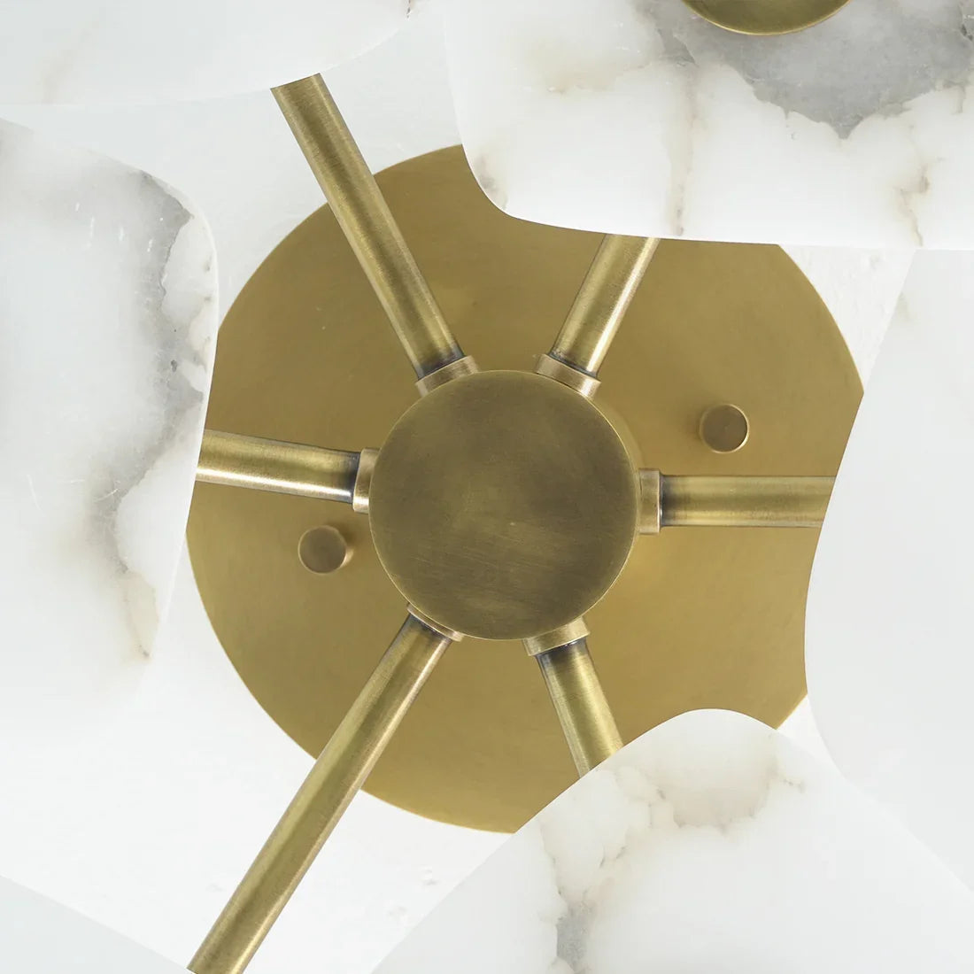 Alabaster Petal Ceiling Light | wildoxy