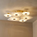 Alabaster Petal Ceiling Light | wildoxy